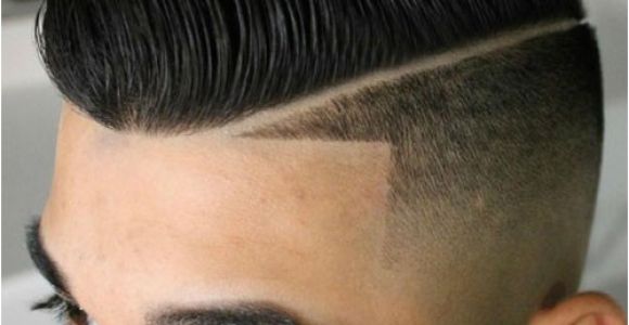 Mens Haircuts with Lines Line Up Haircut