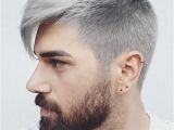 Mens Hairstyles Grey Hair Modern Hairstyle for Men with Grey Color World Trends