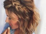 Messy Braid Hairstyles for Short Hair 17 Easy Updos for Short Hair
