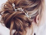 Messy Bun Hairstyles for Wedding Wedding Messy Bun Hairstyles