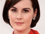 Michelle Dockery Bob Haircut Michelle Dockery Chic Short Bob Haircut with Bangs