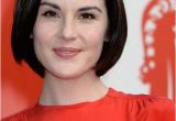 Michelle Dockery Bob Haircut Michelle Dockery Short Haircut Stacked Bob Hairstyle