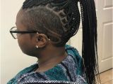 Micro Braid Ponytail Hairstyles 40 Ideas Of Micro Braids Invisible Braids and Micro Twists