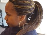 Micro Braid Ponytail Hairstyles 40 Ideas Of Micro Braids Invisible Braids and Micro Twists