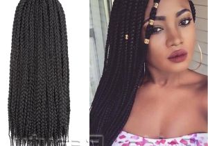 Micro Braids Straight Hairstyles Wet N Wavy Micro Braids Hairstyles Fresh wholesale Classical Black