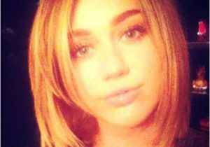 Miley Cyrus Haircut Bob 15 Long Bob Straight Hair