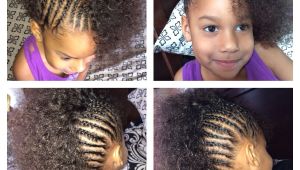 Mixed Girl Hairstyles Braids Cornrows Mixed Girl toddler Halfro Hairstyles