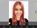 Modiface Hairstyles App Hair Color by Modiface