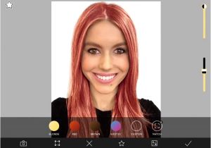 Modiface Hairstyles App Hair Color by Modiface