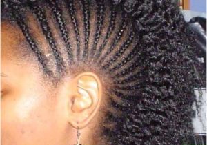 Mohawk Hairstyle with Braids Mohawk Short Hairstyles for Black Women