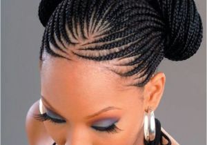 Names Of Braided Hairstyles Braid Bun Hairstyle