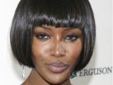 Naomi Campbell Bob Haircut Naomi Campbell Hairstyles In 2018