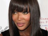 Naomi Campbell Bob Haircut Naomi Campbell Medium Straight formal Bob Hairstyle with