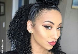 Natural Curly Hairstyles Half Up Half Down Awesome Cute Hairstyle for Natural Hair