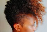 Natural Curly Mohawk Hairstyles 40 Cute Tapered Natural Hairstyles for Afro Hair