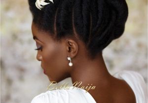 Natural Hairstyles for A Wedding Dionne Smith Natural Hair Bride Inspiration Bellanaija