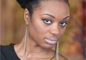 Natural Hairstyles with Braids and Twists 15 Fashionable Natural Updo Hairstyles for La S
