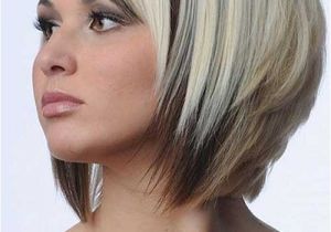 New Short Hairstyles and Colors Two Color Bob Hairstyle