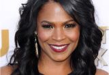 Nia Long Bob Haircut Nia Long Medium Wavy formal Hairstyle Black