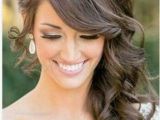 Off to the Side Wedding Hairstyles Side Hairstyles Longer Hair and Bridesmaid Hair On Pinterest
