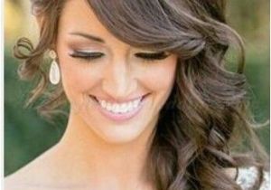 Off to the Side Wedding Hairstyles Side Hairstyles Longer Hair and Bridesmaid Hair On Pinterest