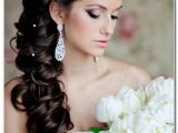 Off to the Side Wedding Hairstyles Wedding Bridal Hairstyles for Long Hair