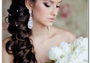 Off to the Side Wedding Hairstyles Wedding Bridal Hairstyles for Long Hair