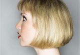 One Length Bob Haircuts Messy One Length Bob Haircut with Layered Straight Bangs 2018