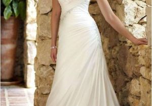 One Shoulder Wedding Dress Hairstyles 73 Unique Wedding Hairstyles for Different Necklines 2017