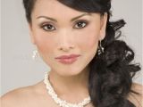 One Side Hairstyles for Weddings E Side Ponytail Hairstyles Hairstyle Hits Pictures