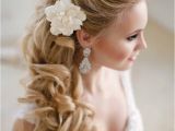 One Side Hairstyles for Weddings Side Swept Wedding Hairstyles to Inspire Mon Cheri Bridals
