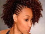 One Sided Braided Mohawk Hairstyles Mohawk Sew In Hair Styles