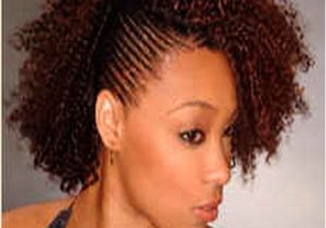 One Sided Braided Mohawk Hairstyles Mohawk Sew In Hair Styles