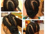 Overhand Braid Hairstyles Goddess Braids Braids Pinterest