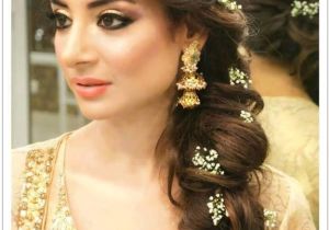 Pakistani Hairstyle for Wedding Latest Pakistani Bridal Wedding Hairstyles Trends 2018