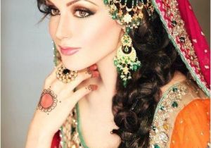 Pakistani Hairstyle for Wedding Pakistani Wedding Hairstyles for Long Hair top Pakistan