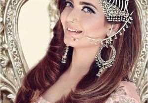 Pakistani Hairstyles for Weddings Stylish and Trendy Pakistani Bridal Wedding Hairstyle