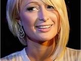 Paris Hilton Bob Haircut Paris Hilton asymmetrical Bob Hairstyle with Bangs