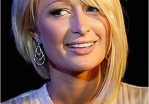 Paris Hilton Bob Haircut Paris Hilton asymmetrical Bob Hairstyle with Bangs