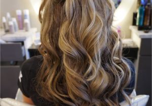 Party Hairstyles Half Up Half Down Long Hair with Loose Curls Perfect Half Up Half Down Style Follow