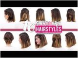 Patryjordan Easy Hairstyles for Short Hair 127 Best Easy Hairstyles Images