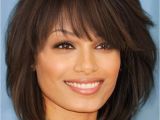 Photos Of Layered Bob Haircuts Sweet Layered Bob Hairstyle Mid Lenght Straight Capless