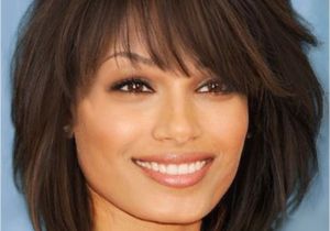 Photos Of Layered Bob Haircuts Sweet Layered Bob Hairstyle Mid Lenght Straight Capless