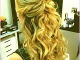 Pictures Of Half Up Half Down Hairstyles for Prom Unique Half Up Half Down Curly Hairstyles