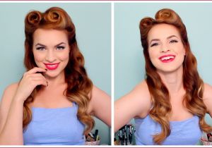 Pin Up Girl Hairstyles for Long Hair How to Do 1950s Hairstyles for Long Hair 1940 S 50 S Pinup