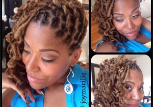 Pin Up Hairstyle for Curly Hair Pin Up with Loc Knot Curls