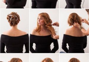 Pin Up Hairstyles Diy Rockabilly Retro Frisur Selber Machen Anleitung Pin Up Curls