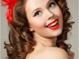 Pin Up Hairstyles for Long Curly Hair Curly Pin Up Hairstyles