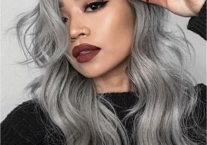 Pinterest Hairstyles for Grey Hair 13 Grey Hair Color Ideas to Try Colored Hair Pinterest