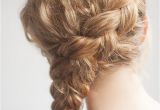 Plait Hairstyles for Curly Hair Curly Side Braid Hairstyle Tutorial Hair Romance